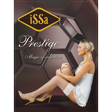 Чулки Prestige телесная сетка